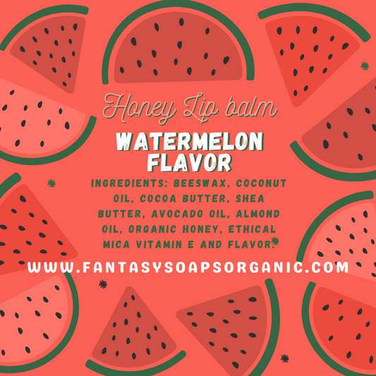 Honey Lip Balm WATERMELON FLAVOR 🍉